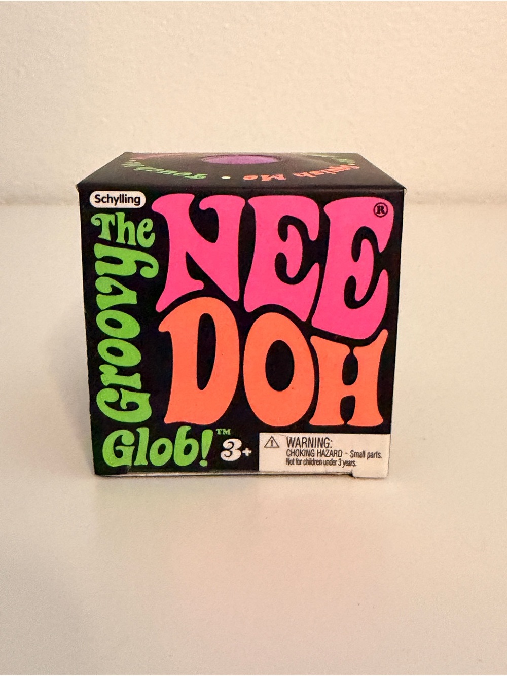 Nee-Doh Groovy Glob Kids Toy - Purple